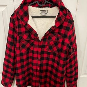 boston traders women's flannel jacket